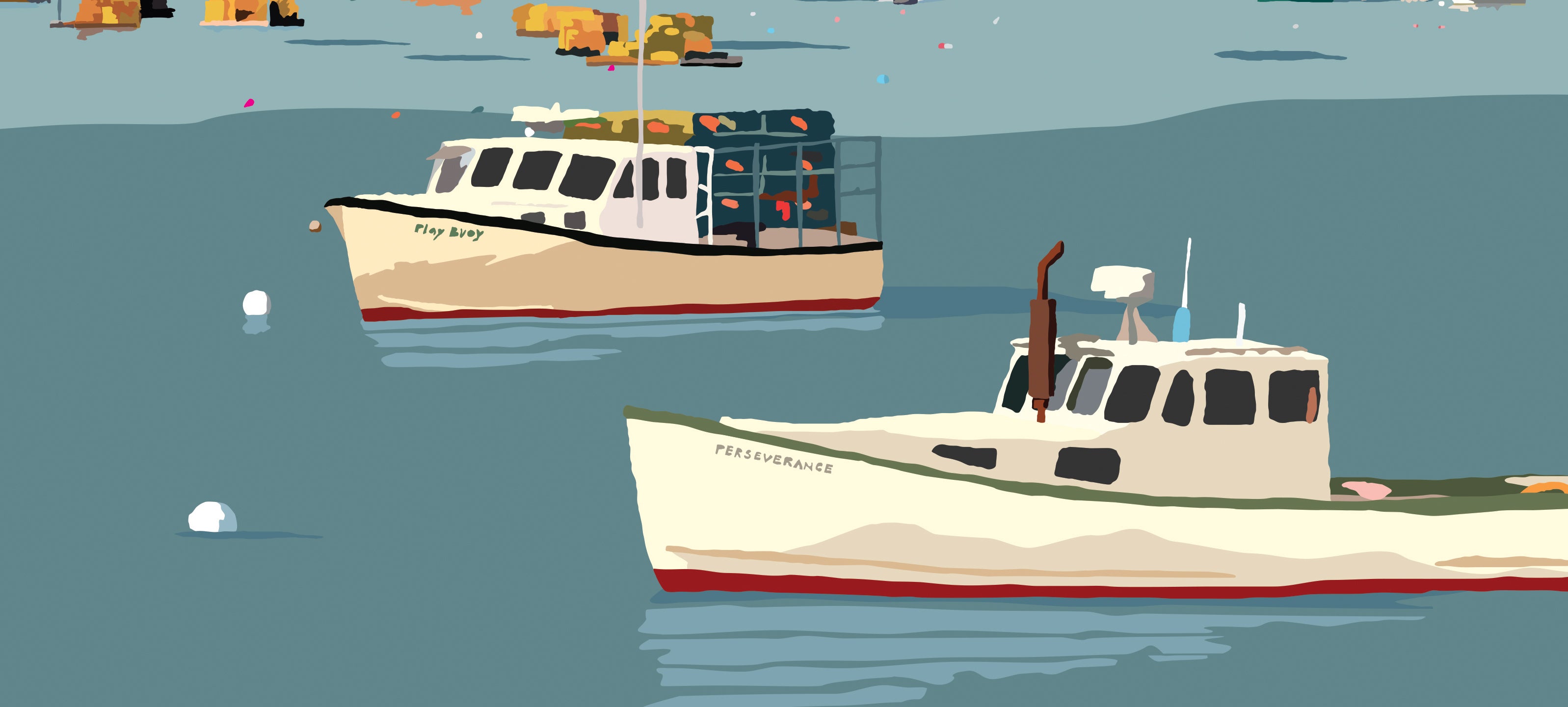 Lobster Boat in Friendship