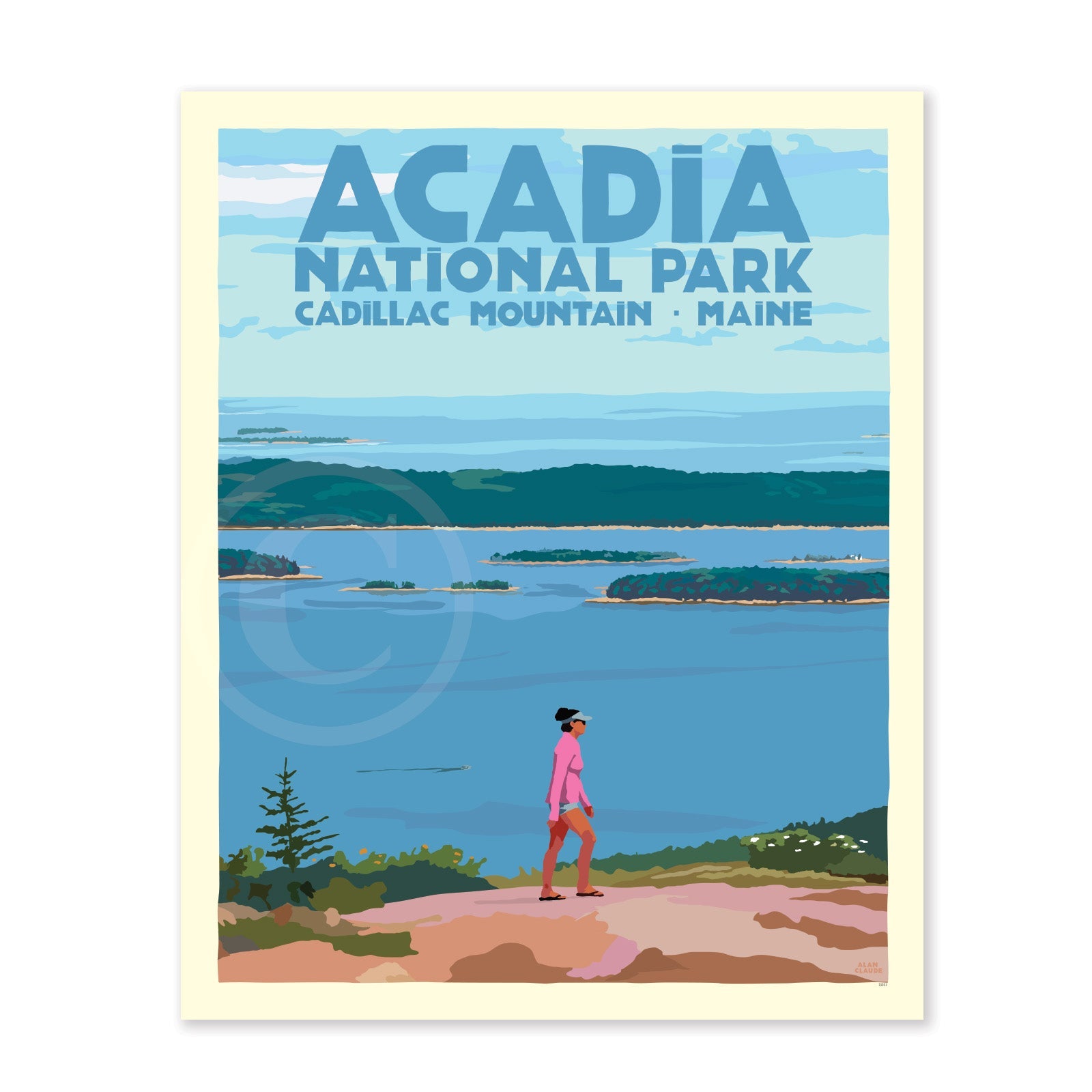 Bec's Walk on Cadillac Mountain