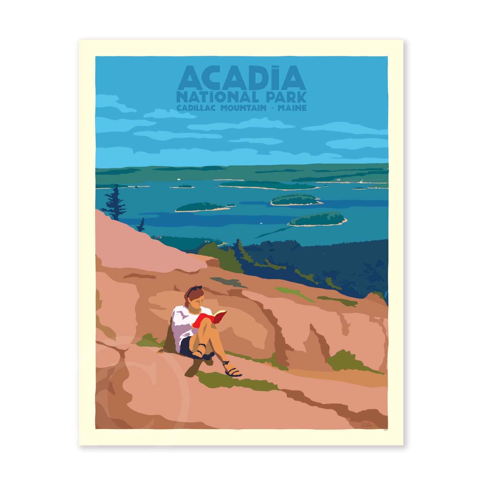 Good Book in Acadia National Park