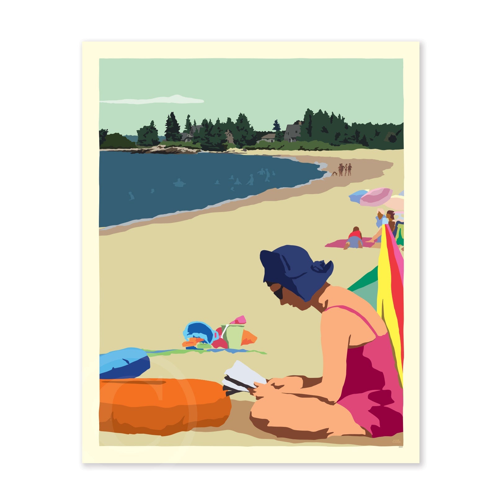 Good Book on a Beach Day