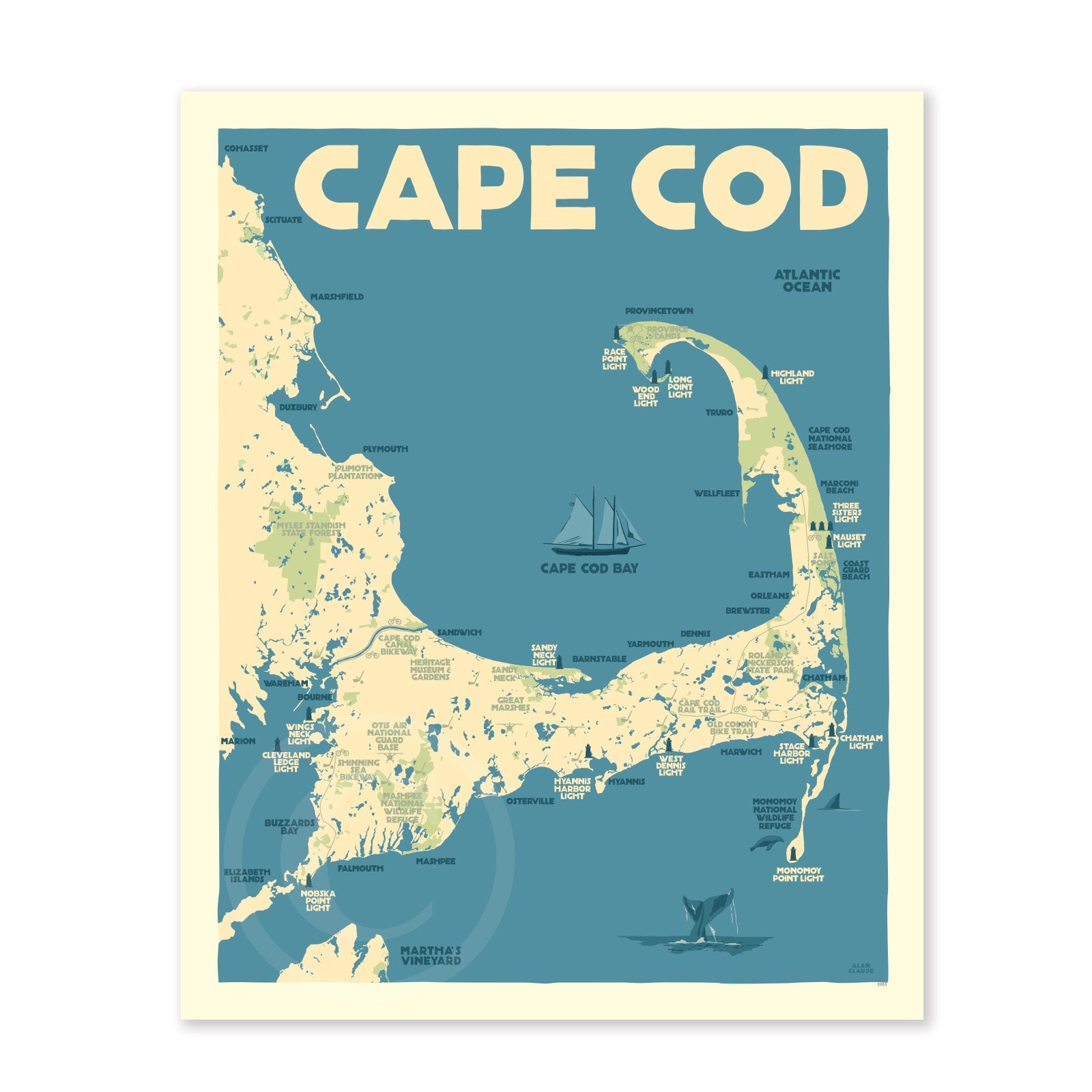 Cape Cod Map