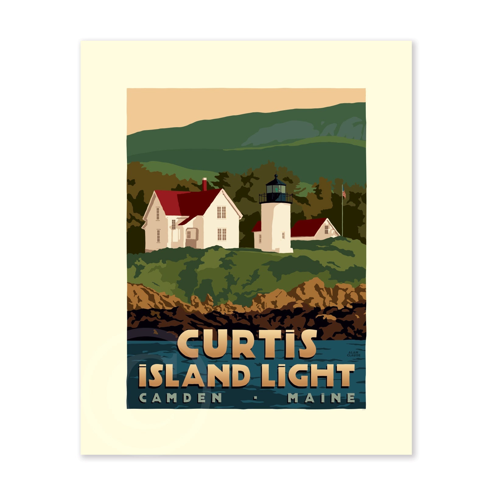 Curtis Island Light