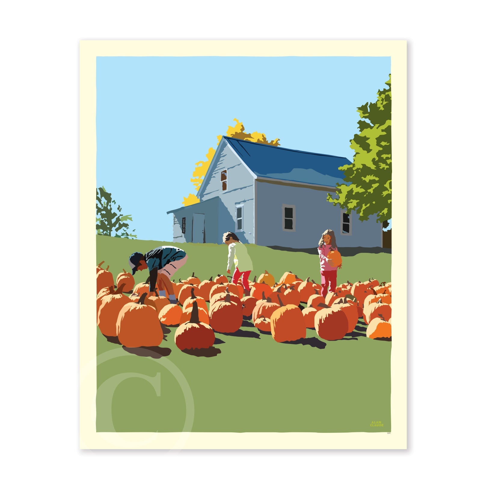 Fall Pumpkin Kids