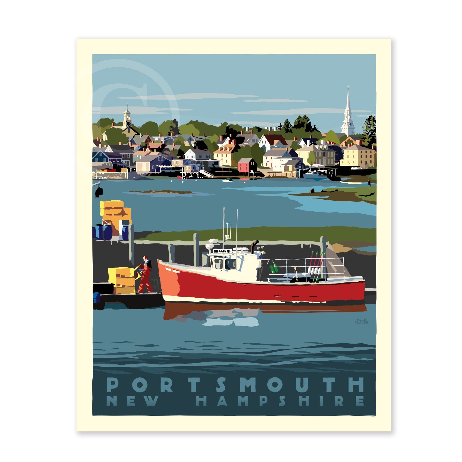 Portsmouth Lobster Boat