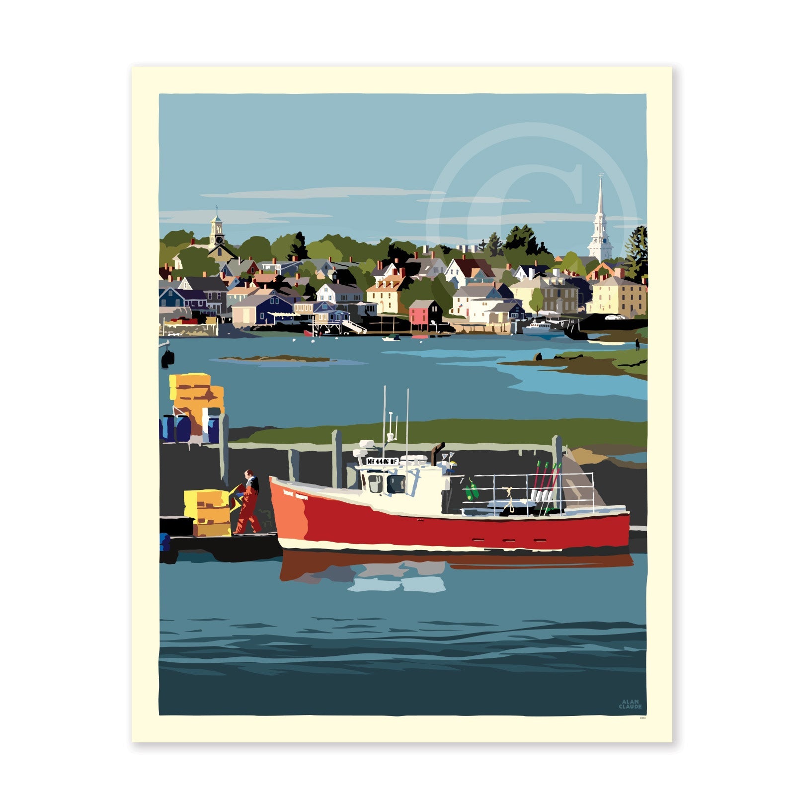 Red Lobster Boat - NH