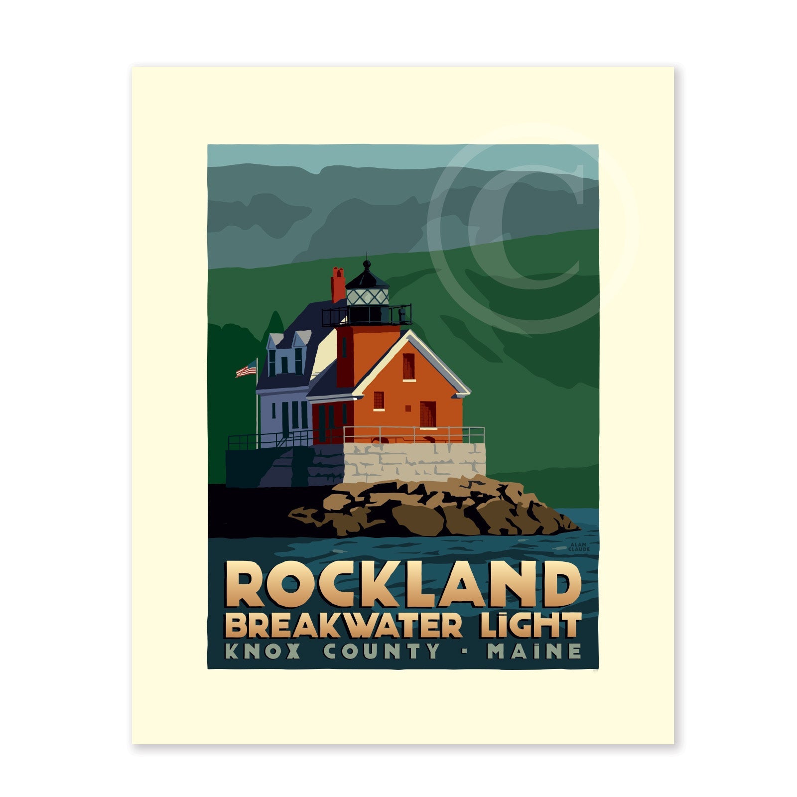 Rockland Breakwater Light - ME