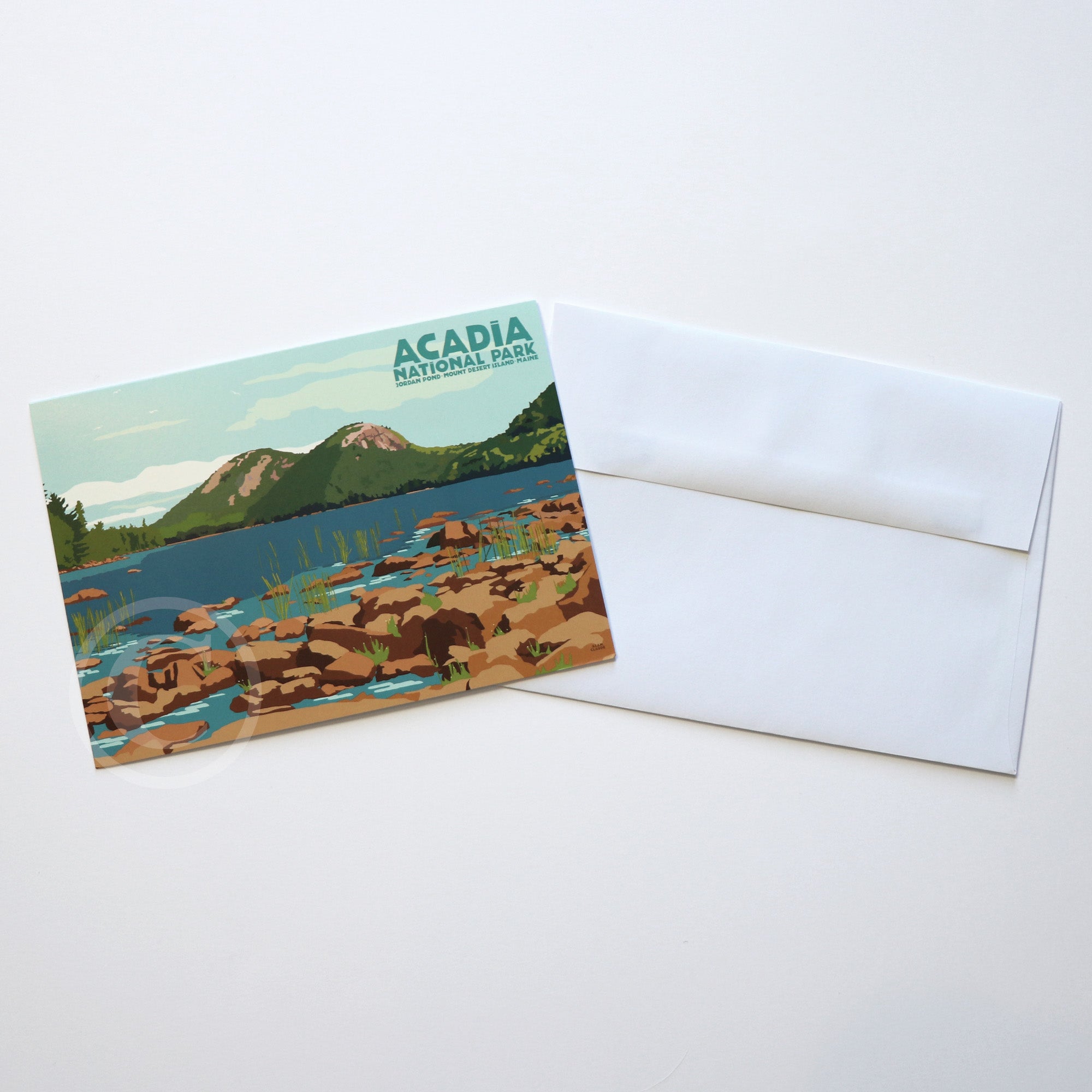 Jordan Pond Notecard 5" x 7"  - Maine