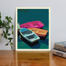 Love Me Tender Art Print 8" x 10" Travel Poster - Maine