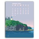 2026 Poster Calendar 11x14 by Alan Claude | Graphic Artist