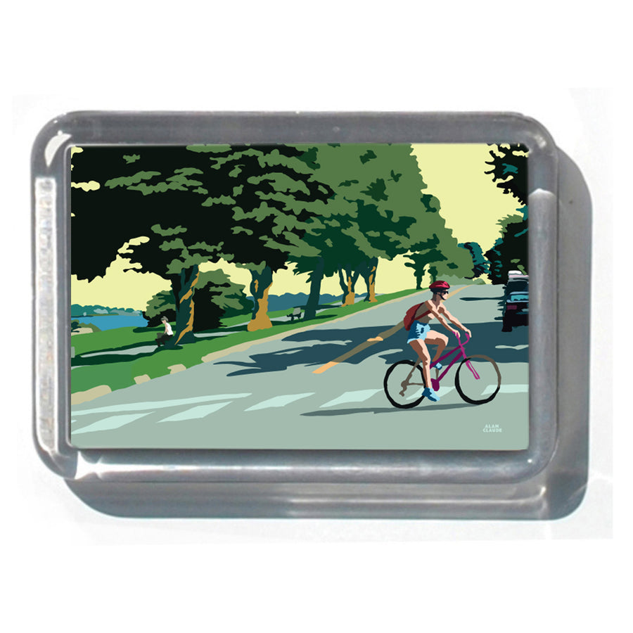 Eastern Promenade  2" x 2 3/4" Acrylic Magnet - Maine