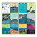 2026 Poster Calendar 11x14 by Alan Claude | Graphic Artist