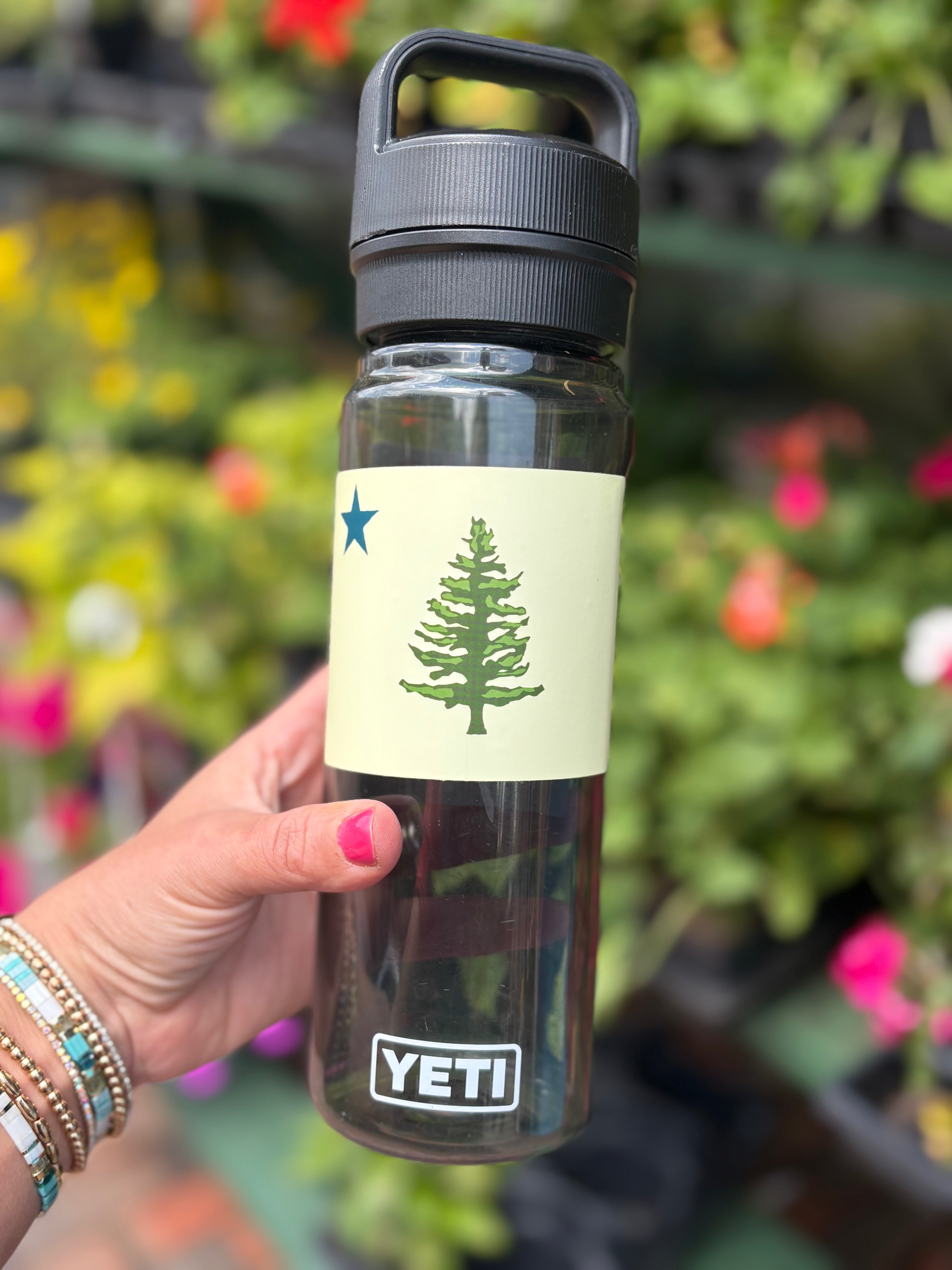 1901 ME Flag Sticker