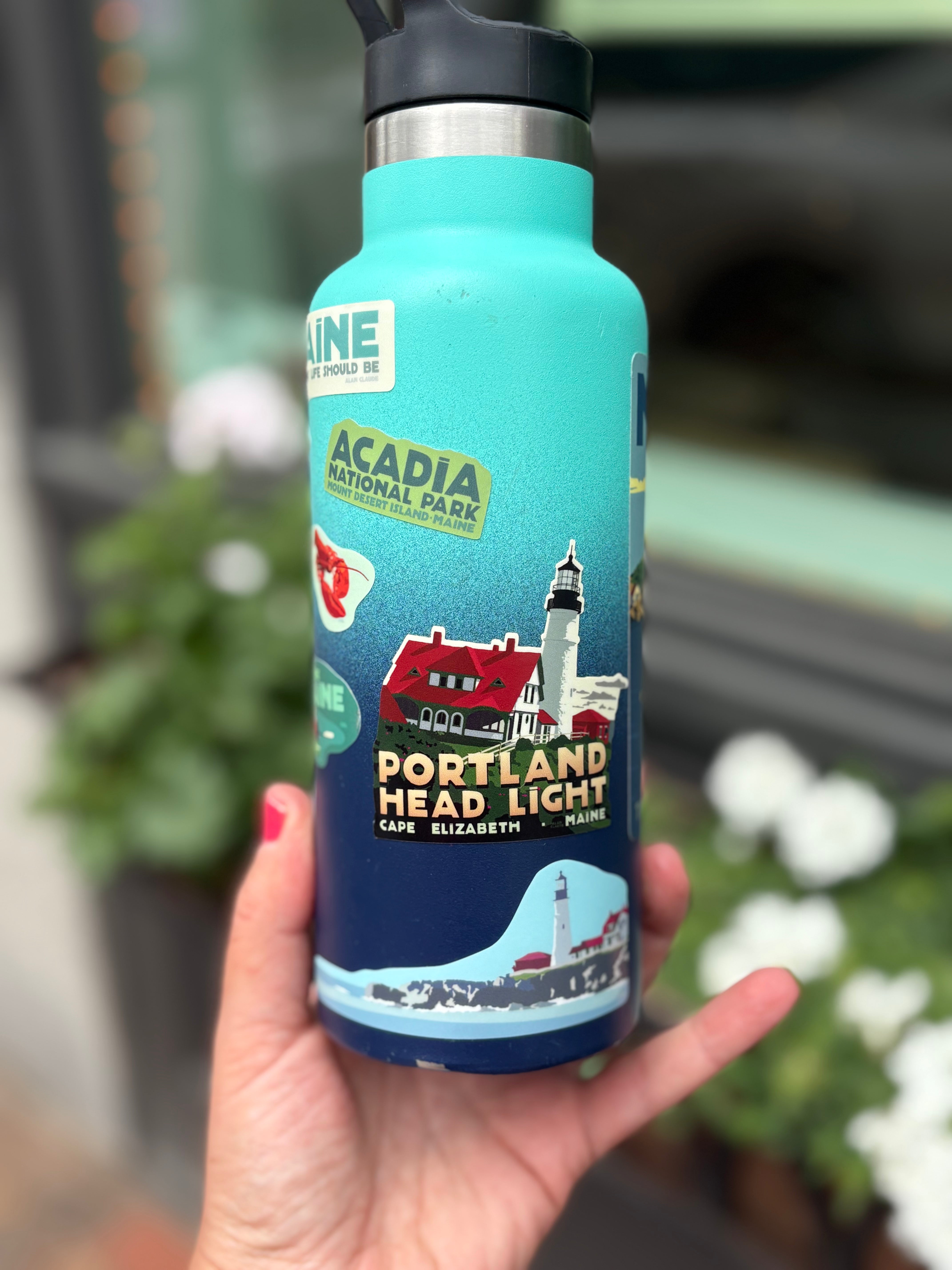 Maine Lighthouse Series Stickers - Large/MULTI