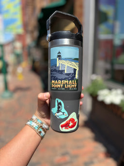 Marshall Point Lighthouse Sticker