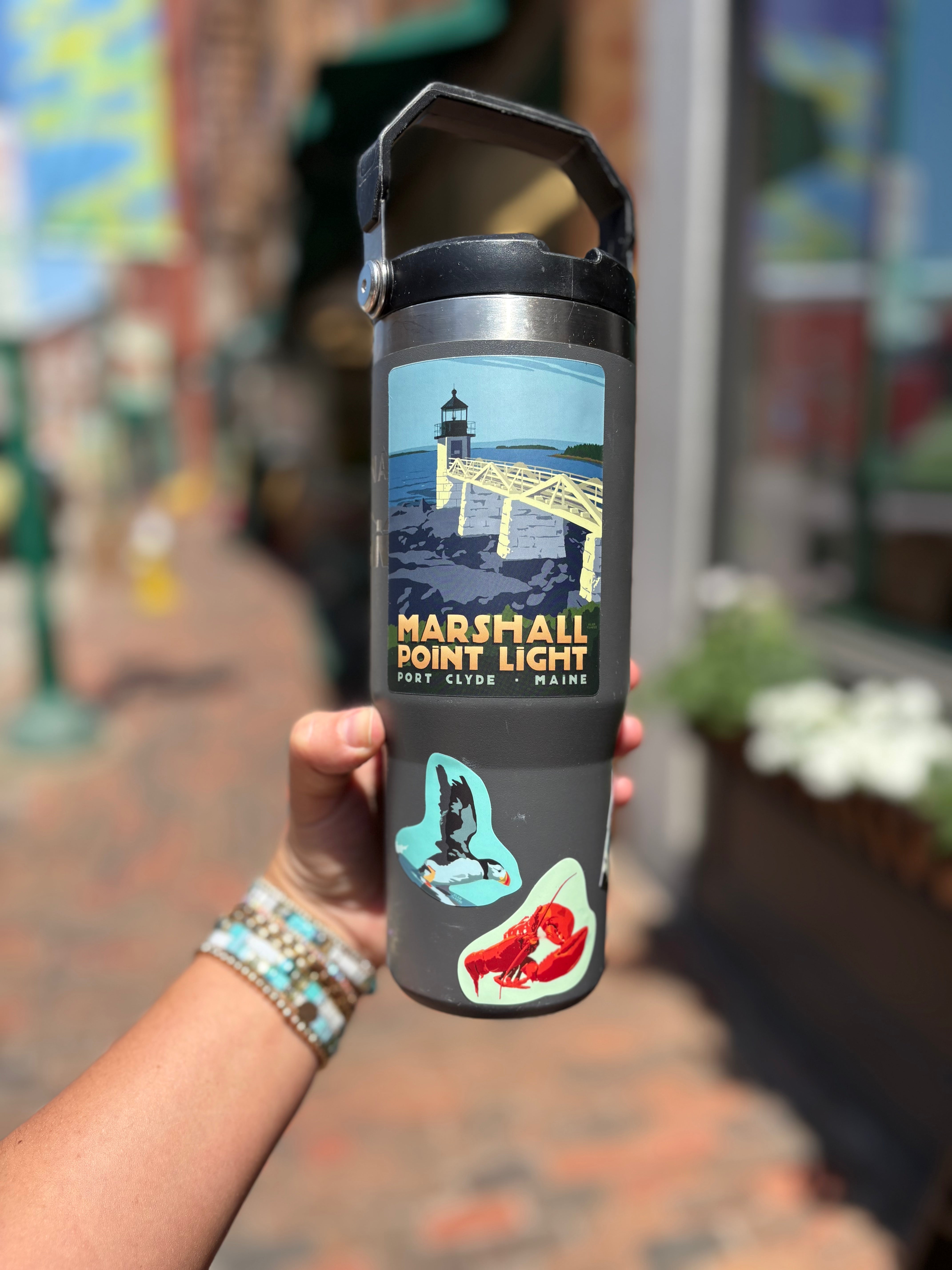 Marshall Point Lighthouse Sticker