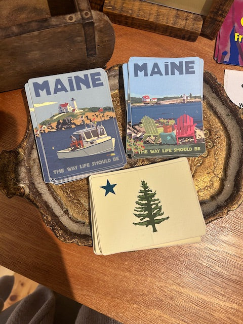 1901 ME Flag Sticker