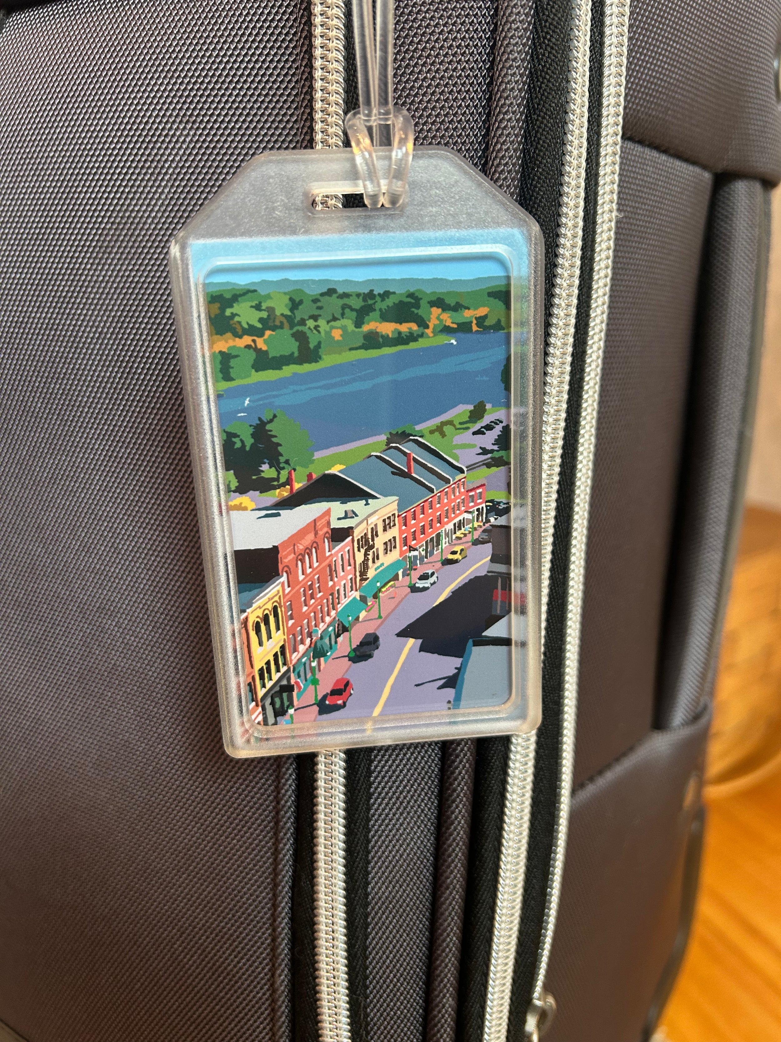 Above Gardiner Luggage Tag