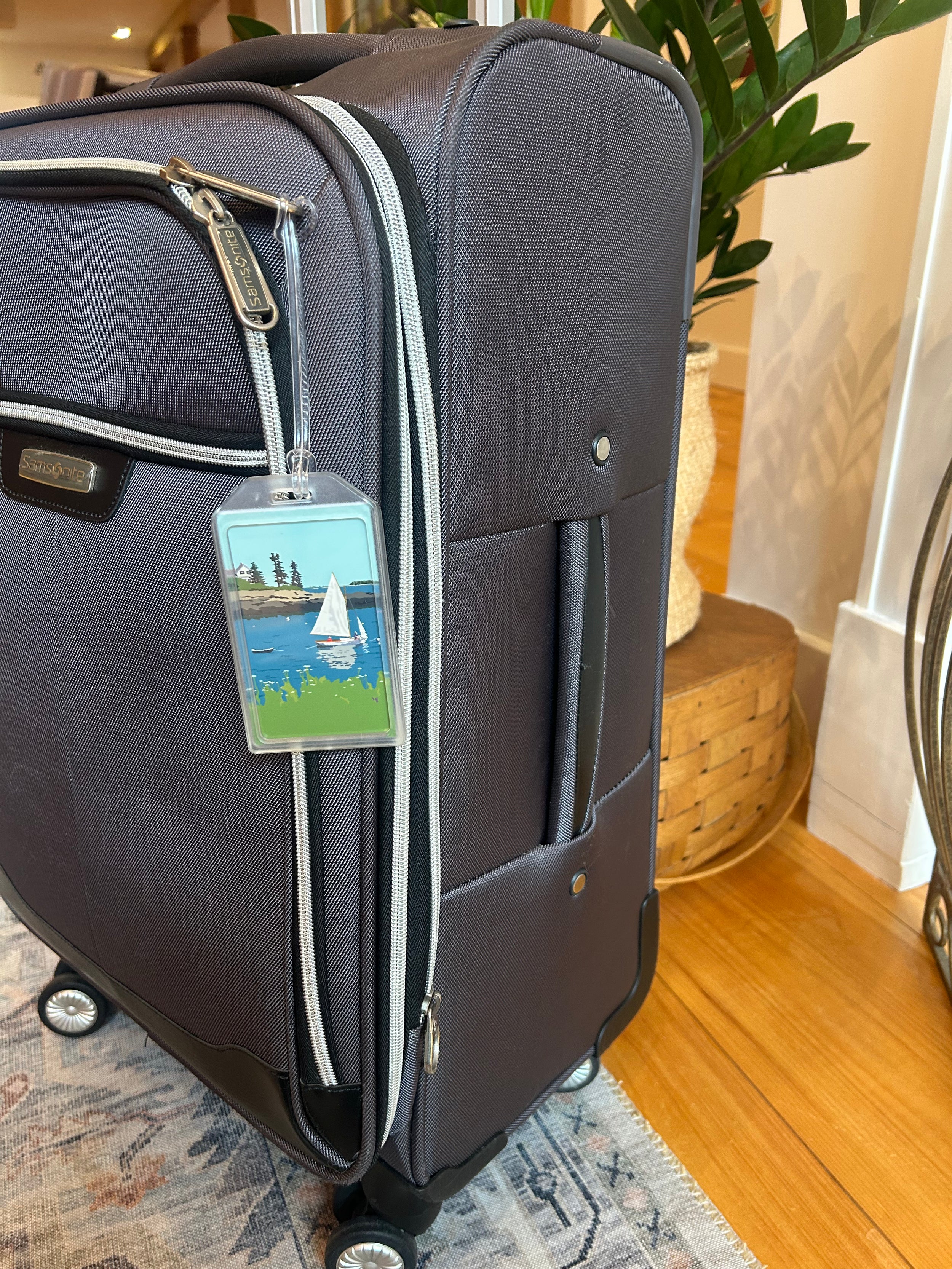 Sailing Long Cove Luggage Tag