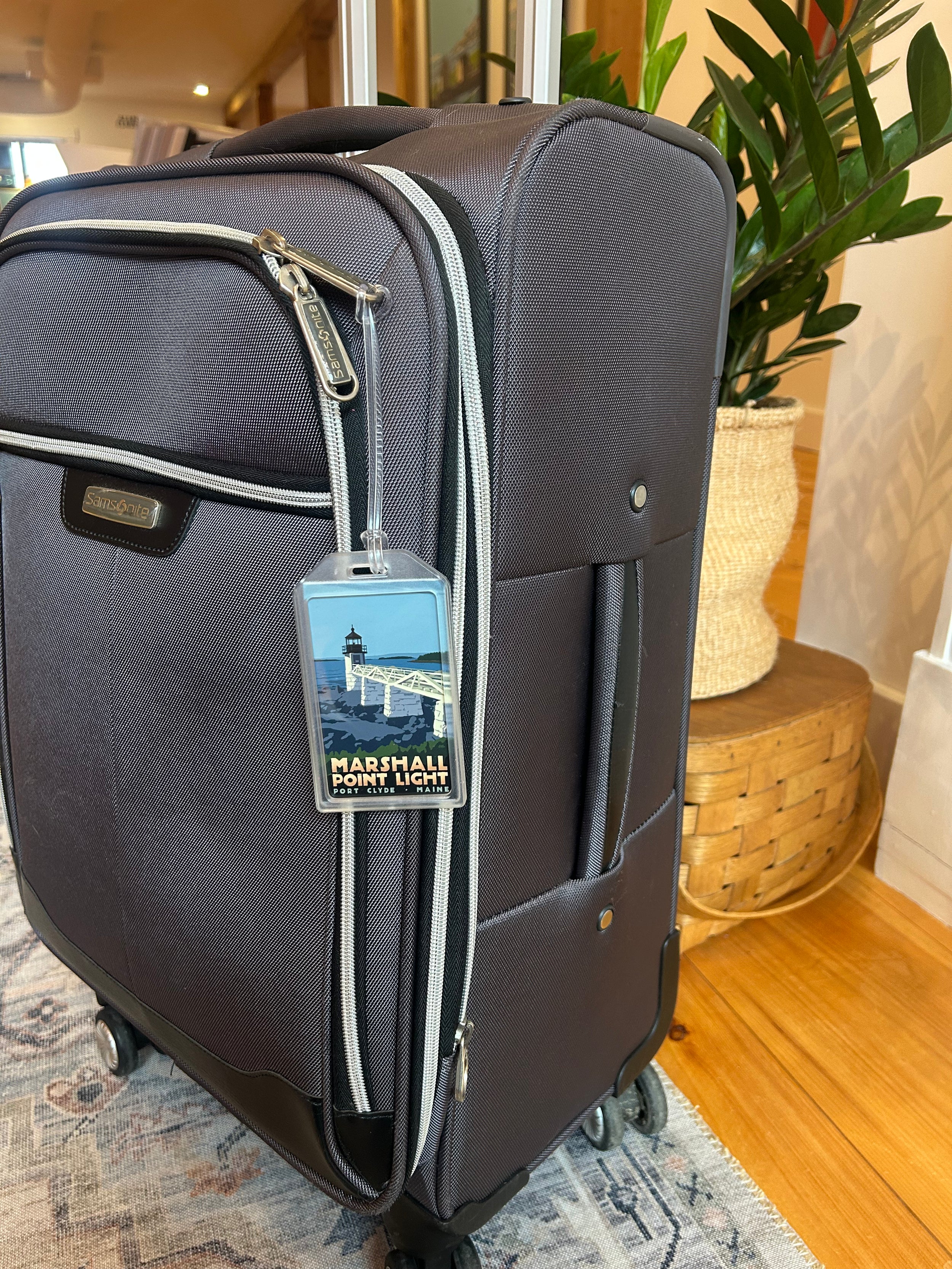 Marshall Point Lighthouse Luggage Tag