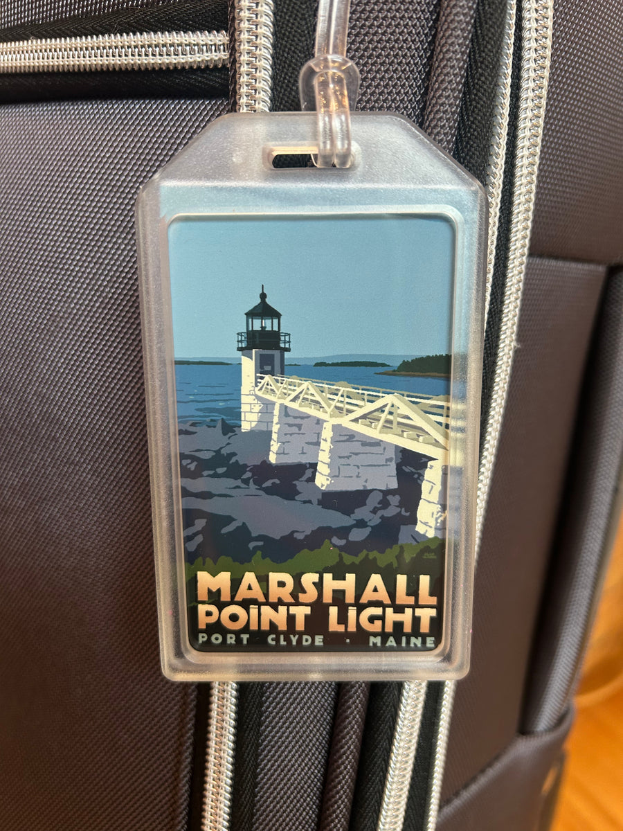 Marshall Point Lighthouse Luggage Tag