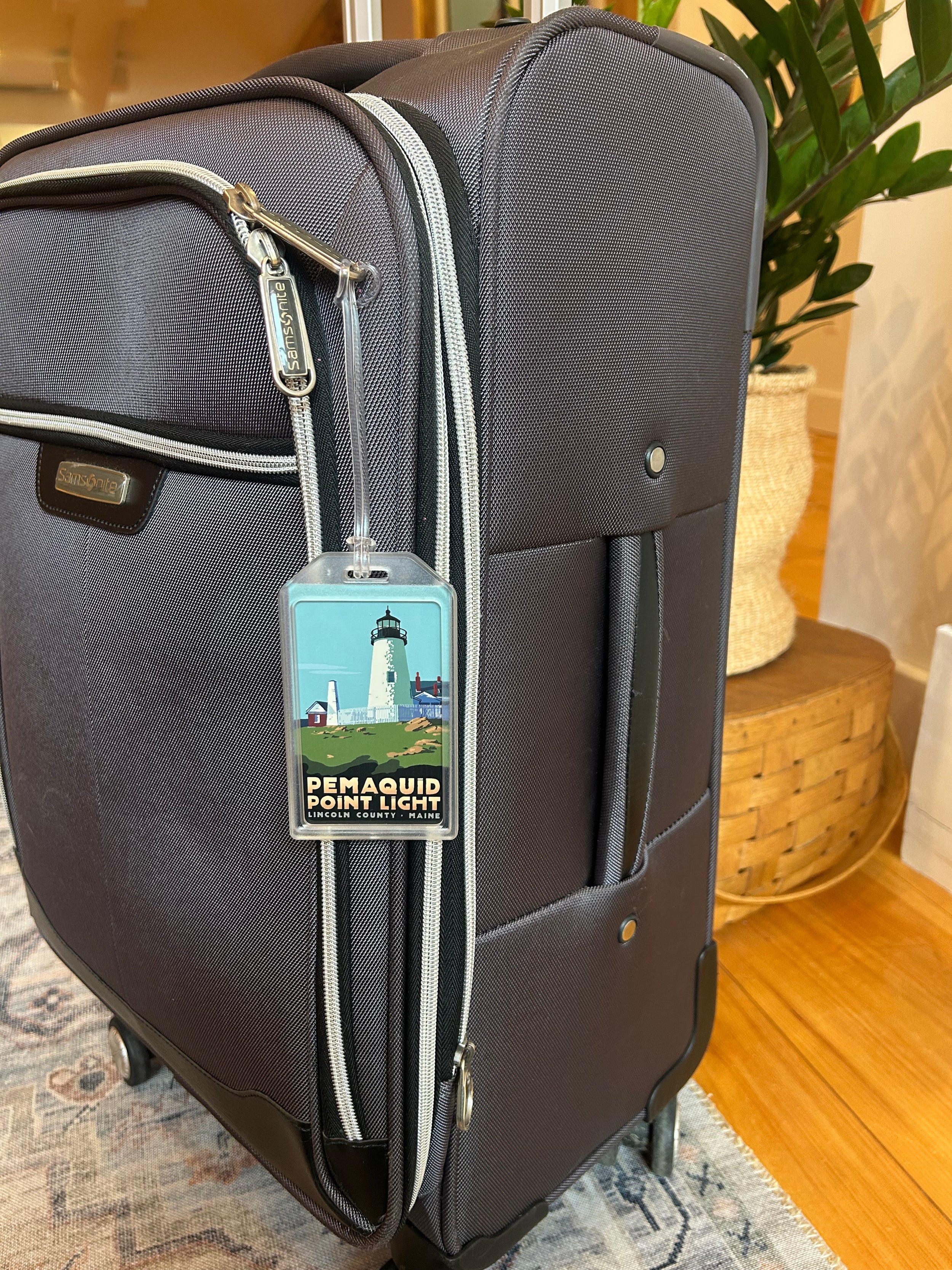 Pemaquid Point Lighthouse Luggage Tag