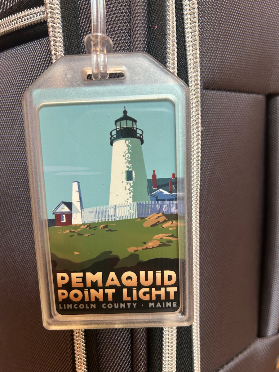 Pemaquid Point Lighthouse Luggage Tag