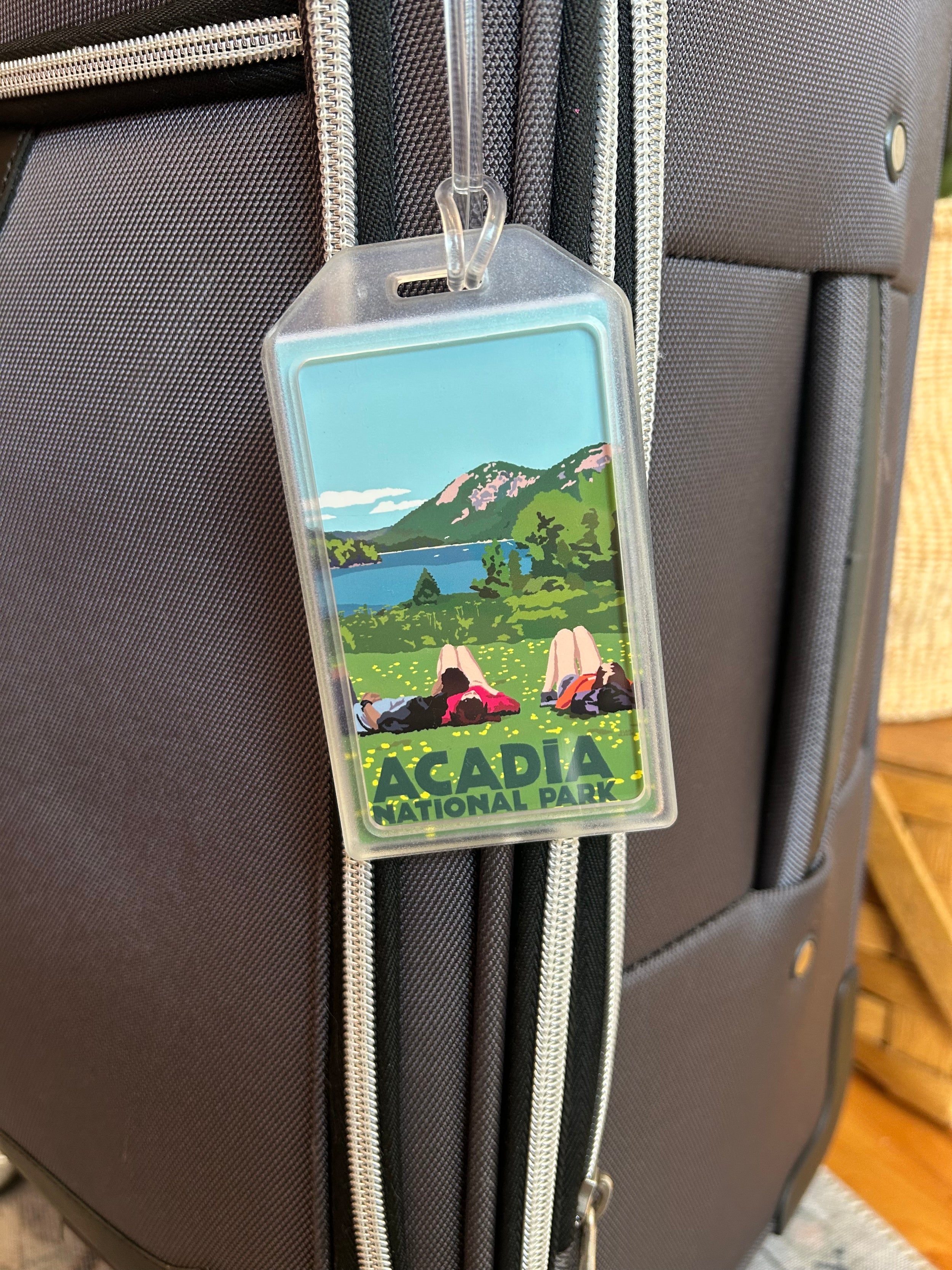 Acadia Hikers Luggage Tag