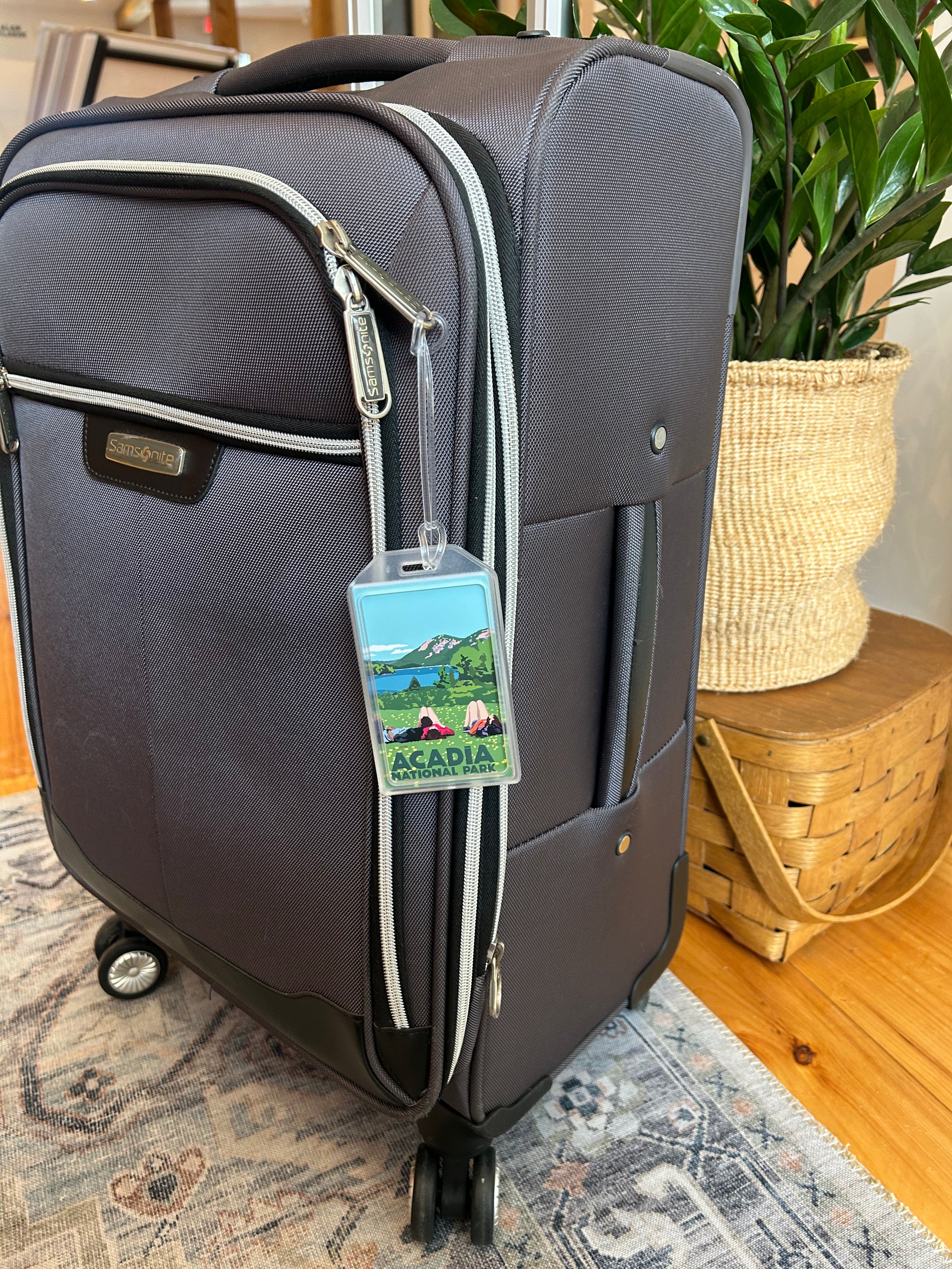 Acadia Hikers Luggage Tag