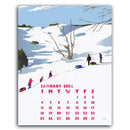 2026 Poster Calendar 11x14 by Alan Claude | Graphic Artist