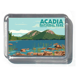 Jordan Pond 2" x 2 3/4" Acrylic Magnet