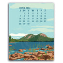 2026 Poster Calendar 11x14 by Alan Claude | Graphic Artist