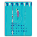 2026 Poster Calendar 11x14 by Alan Claude | Graphic Artist