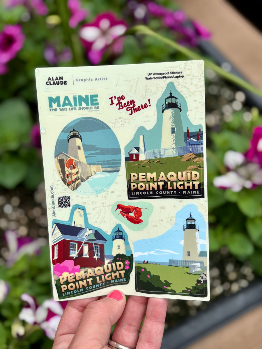 Pemaquid Light Large/MULTI