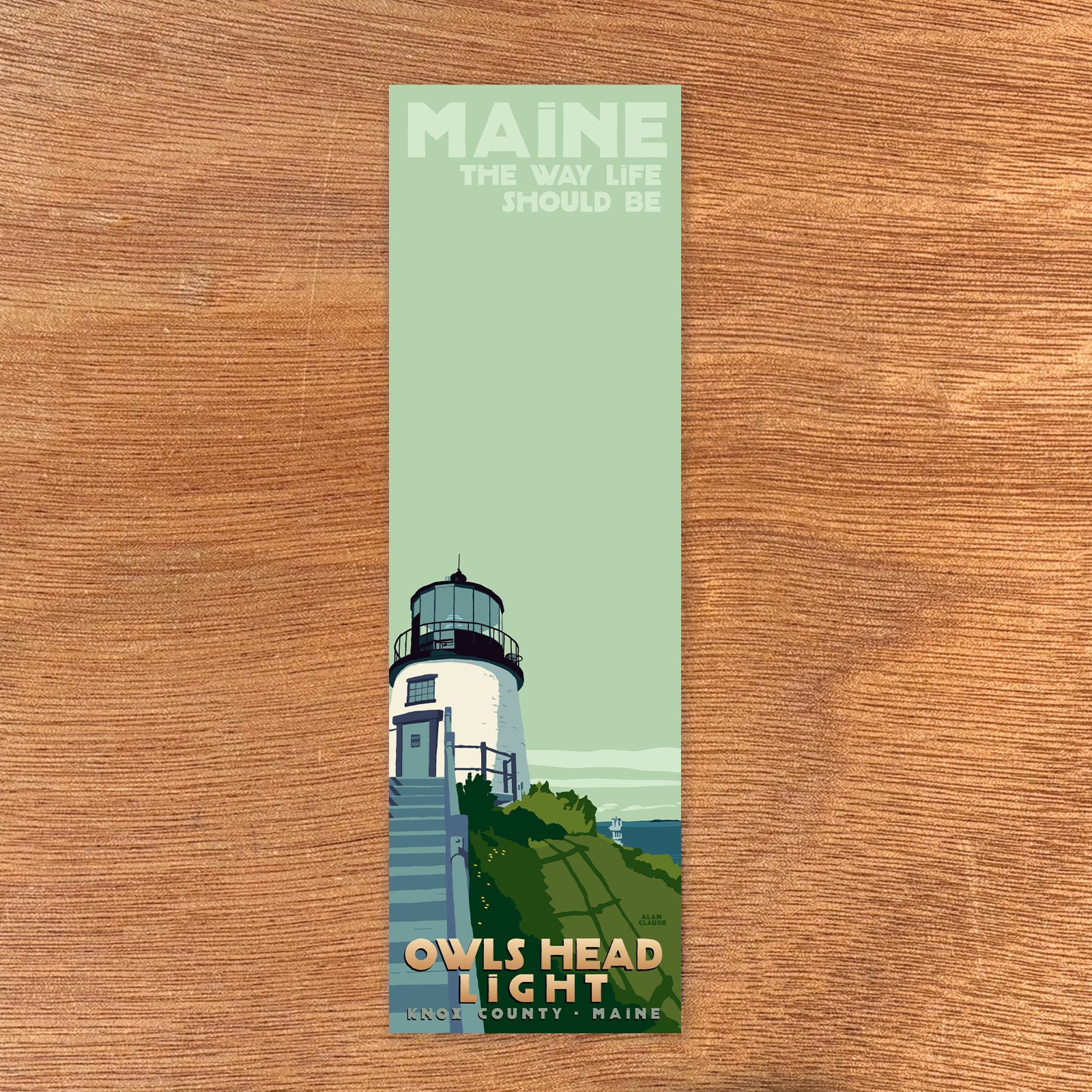 Owls Head Light Bookmark - Maine (Bundle of 25)
