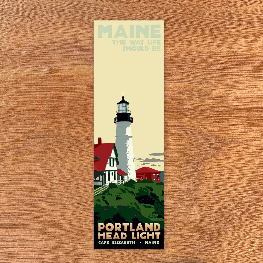 Portland Head Light Bookmark - Maine