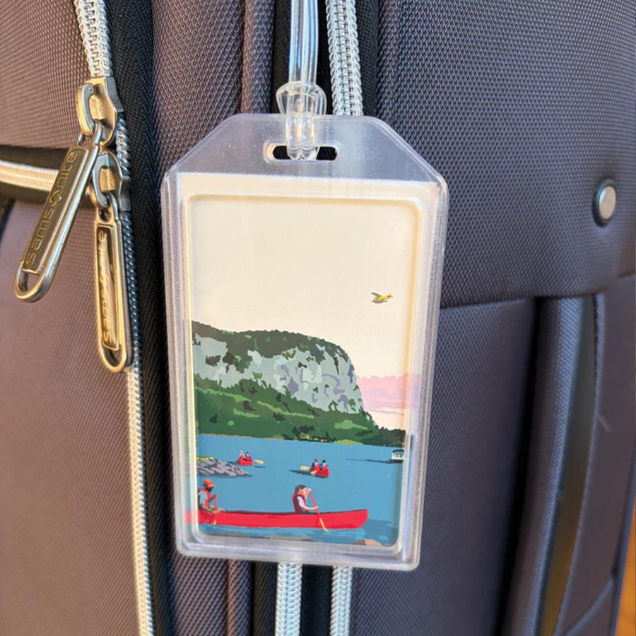 Moosehead Lake Mount Kineo Luggage Tag