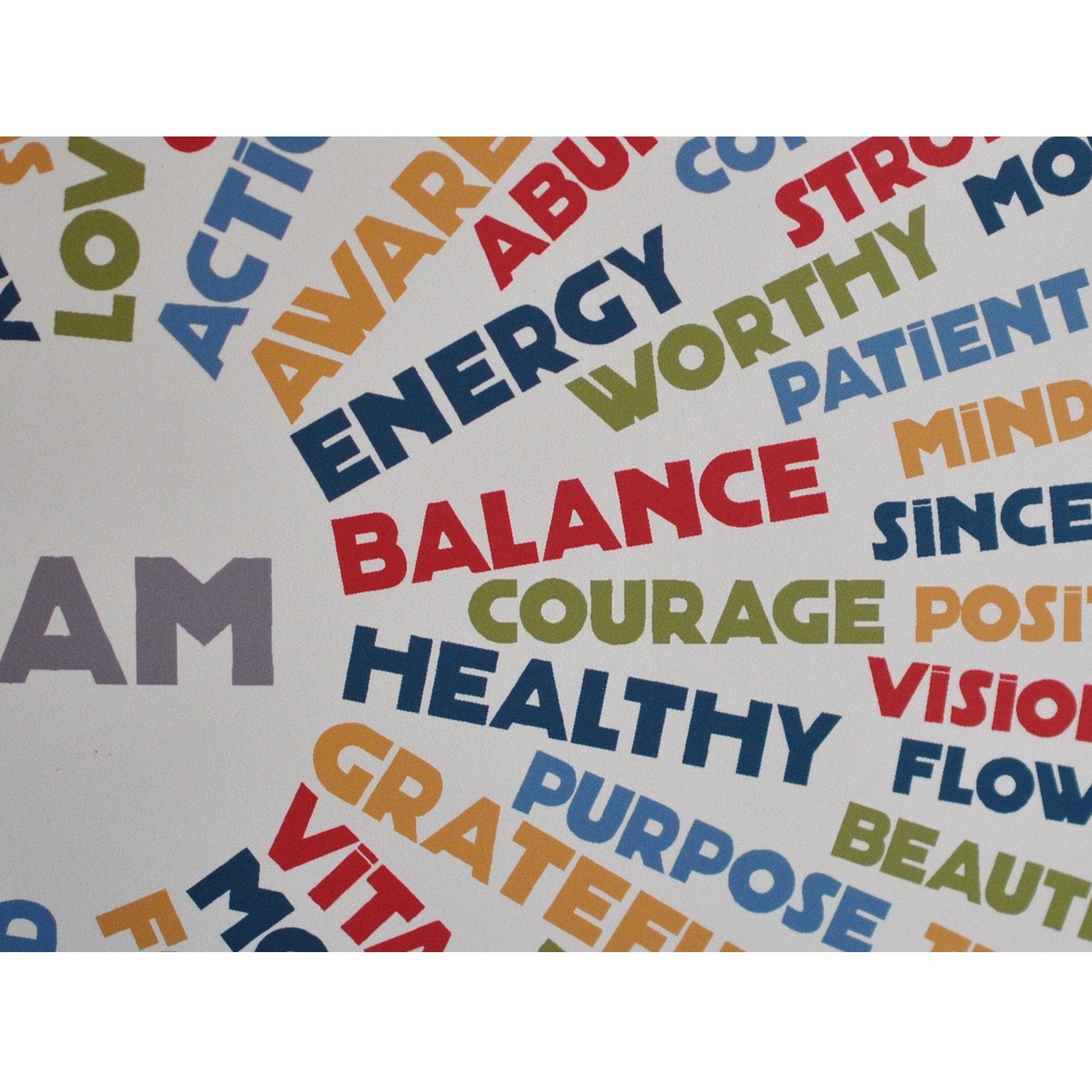 I AM BALANCE - Retro Art Print 8" x 10" Wall Poster