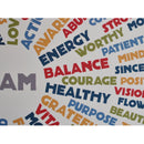 I AM BALANCE - Retro Art Print 8" x 10" Wall Poster