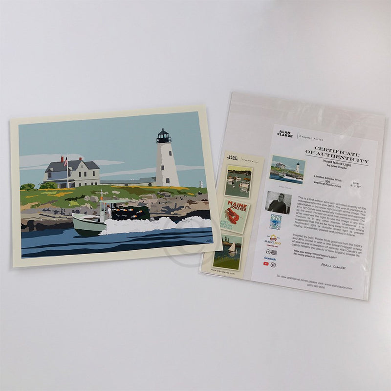 Wood Island Light Art Print