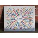 I AM BALANCE - Retro Art Print 8" x 10" Wall Poster