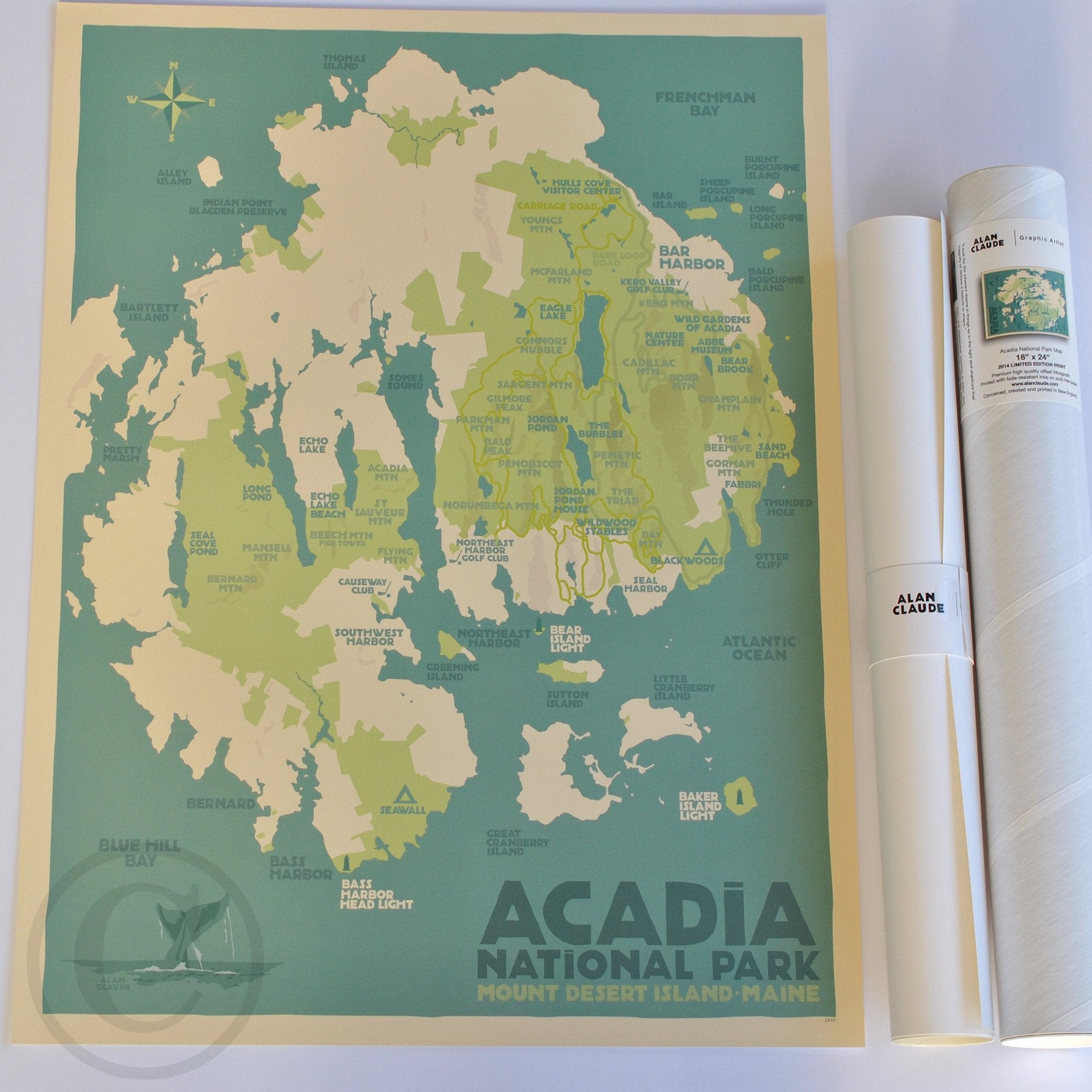 Acadia National Park Art Print