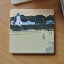 Chatham Lighthouse Kids Art Drink Coaster - Massachusetts