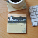 Chatham Lighthouse Kids Art Drink Coaster - Massachusetts