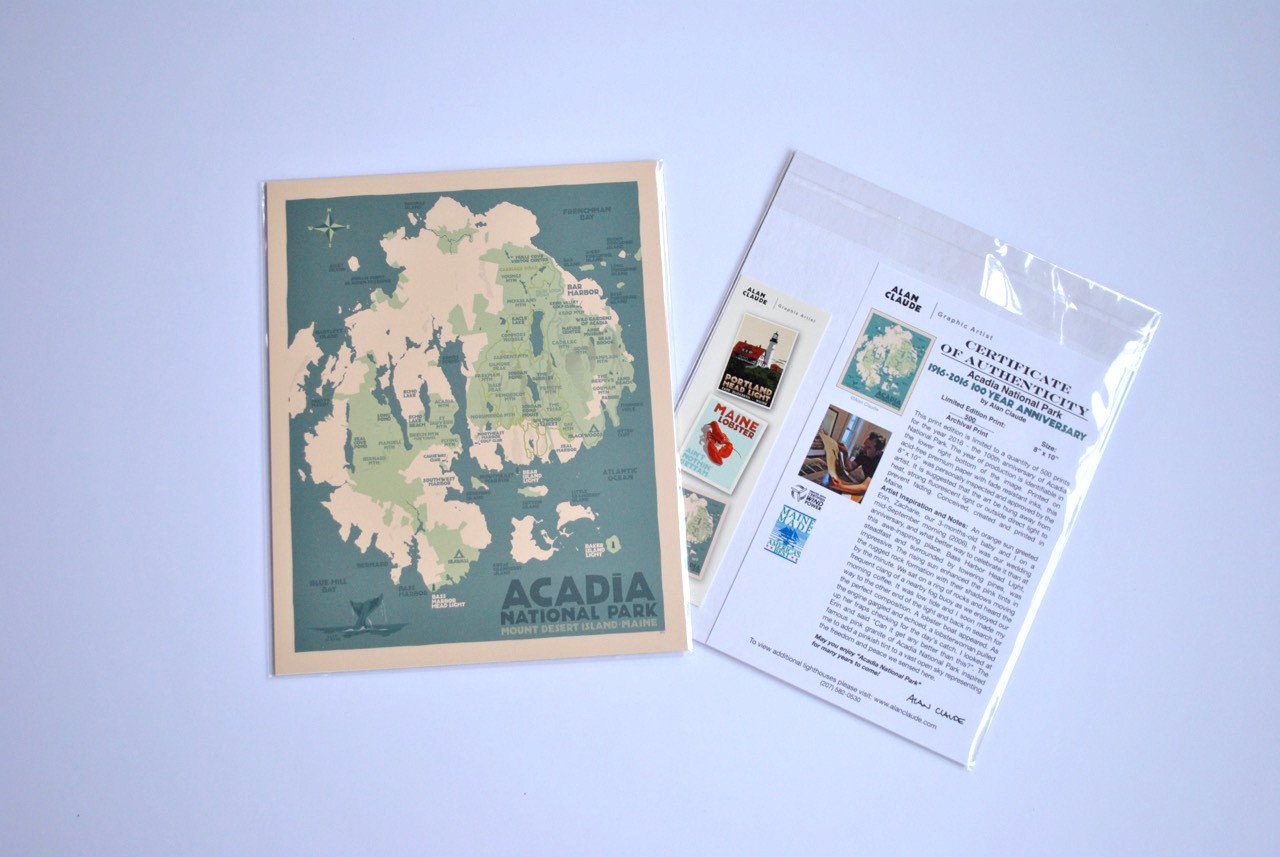 Acadia National Park 8x10 Print