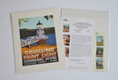 Doubling Point Light Art Print 8" x 10" Travel Poster - Maine
