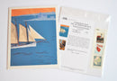 Schooner at the Cuckolds Art Print 8" x 10" Wall Poster - Maine