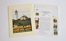 Highland Light Art Print 8" x 10" Travel Poster - Massachusetts