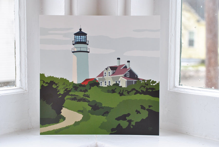 Highland Light Art Print 8" x 8" Square