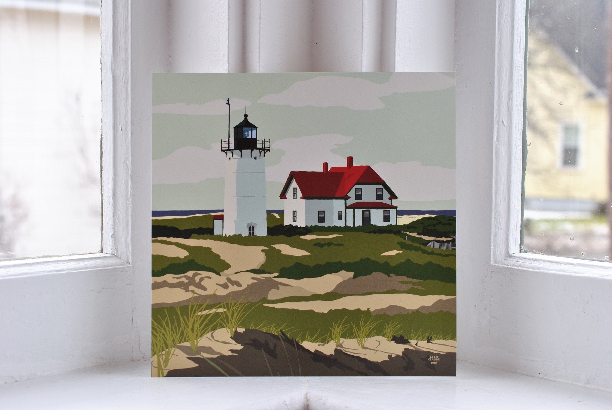 Race Point Light Art Print 8" x 8" Square