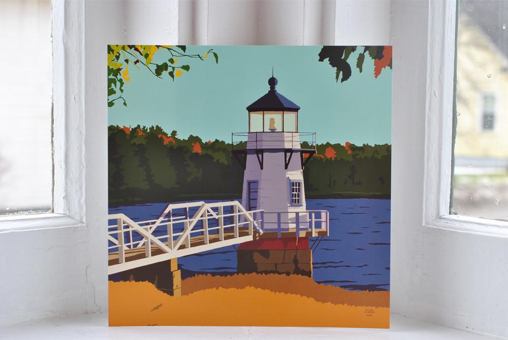 Doubling Point Light Art Print 8" x 8" Square